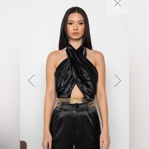 Womens Multi Tie Top